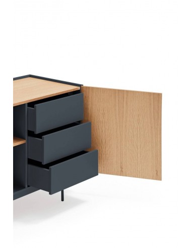 Teulat aparador OTTO 130 x 45. MDF gris...