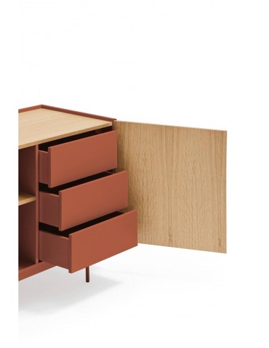 Teulat aparador OTTO 130 x 45. MDF teja y...