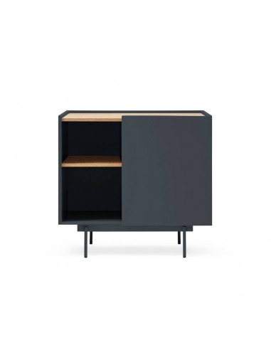 Cômoda Teulat OTTO 90 x 45. MDF cinza antracite...