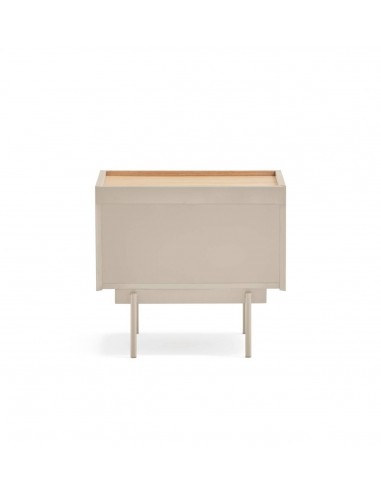 Teulat mesita OTTO 50 X 35. MDF arena y roble,...