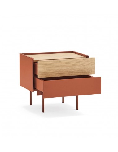 Teulat mesita de noche OTTO 50 X 35. MDF teja y...