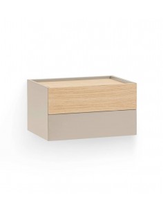 Teulat mesita a pared OTTO 50 X 35, MDF lacado arena y...