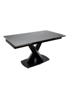 Mesa extensível VALERI 160 (200-240) x 90. Porcelânico...