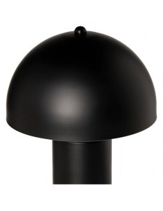 Candeeiro de mesa COGUMELO 25 em metal preto fosco. 2