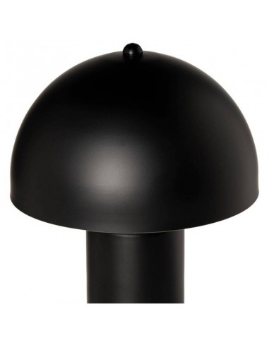 Candeeiro de mesa COGUMELO 25 em metal preto...