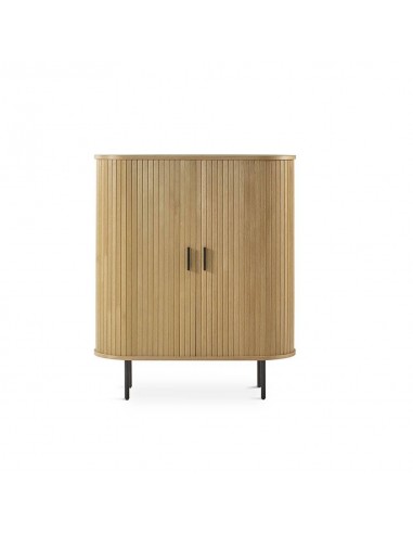 Aparador cubo URSE 100 x 40, madeira natural e...
