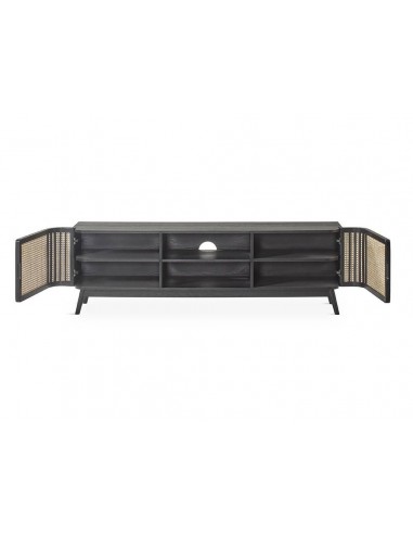 Mesa TV LEXUS 160 x 44, rattan e madeira...