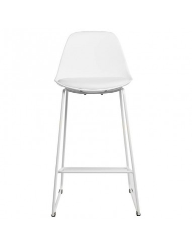 Taburete alto JAKE 65, asiento en plástico con...