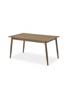 Mesa de jantar extensível KIMKA 150/190 x 90 Nogueira