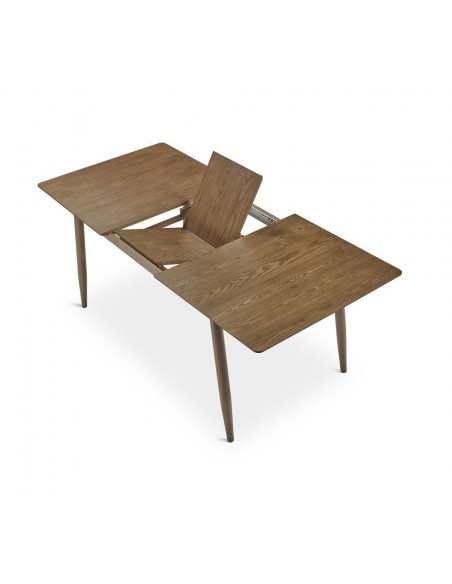 Mesa de jantar extensível KIMKA 150/190 x 90 Nogueira