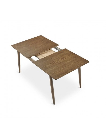 Mesa de jantar extensível KIMKA 150/190 x 90 Nogueira