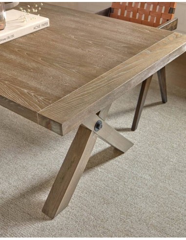 Mesa de jantar LIUB 180x100, madeira folheada a...