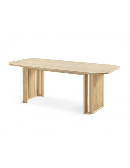 Mesa de comedor YOLP 210 x 90, chapada roble