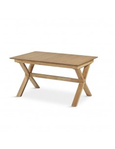 Mesa de jantar extensível SARMA 140/180 x 90 madeira...
