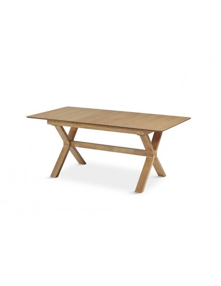 Mesa comedor extensible SARMA 160/200 x 90 madera natural.