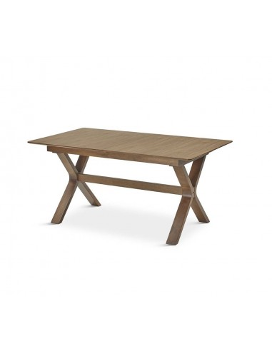 Mesa de jantar extensível SARMA 140/180 x 90 madeira cor noguerira
