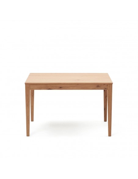 Mesa extensível Yain 120 (180) x 80, folheado e madeira de carvalho
