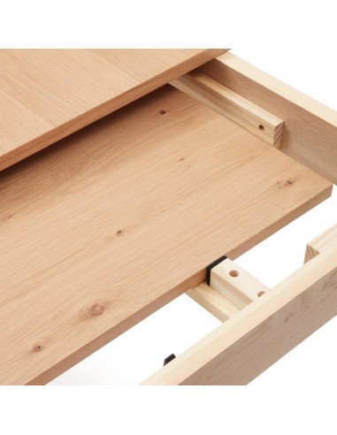 Mesa extensível Yain 120 (180) x 80, folheado e...