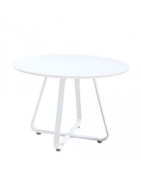 MESA redonda moderna KATI 110, branco