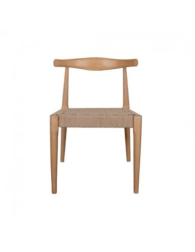 Silla de diseño TIMON de madera natural y...