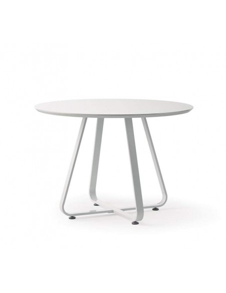 MESA redonda moderna KATI 110, branco