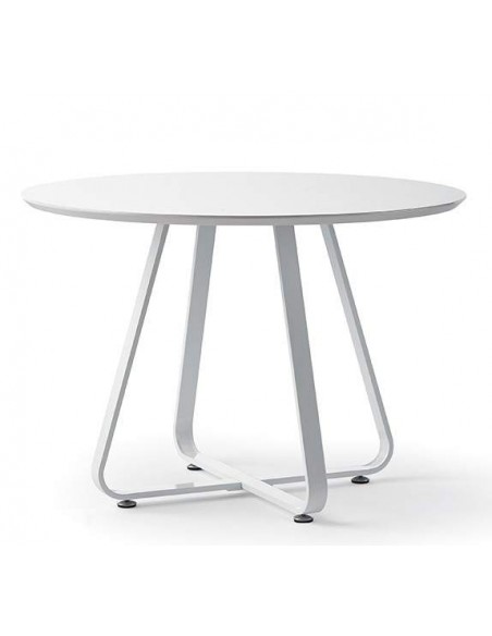 MESA redonda moderna KATI 110, branco