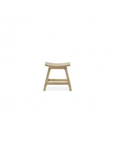 Banqueta baixa ENNIT, acabamento em madeira...