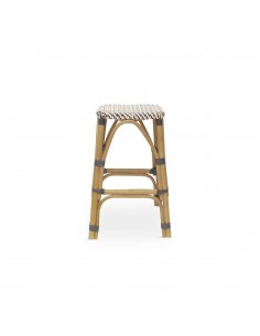 Banqueta FACTUM 66, em rattan topo. 2