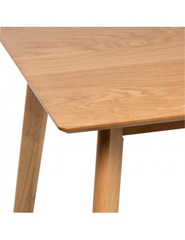 Mesa fija ALICE 120 x 80 en roble