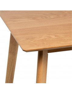 Mesa fixa MARIE 140x80 em carvalho 2