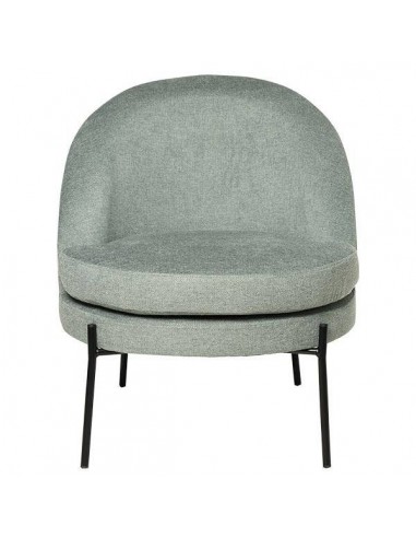 Poltrona design EVORA, tecido Menta.