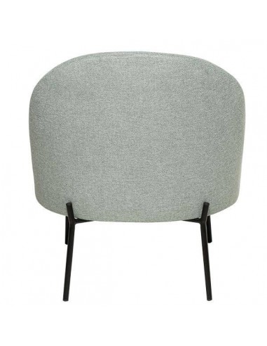 Poltrona design EVORA, tecido Menta.