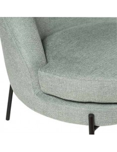 Butaca de diseño EVORA, tejido Menta. 2