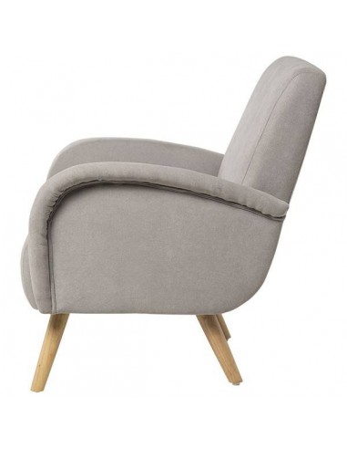 Poltrona design FERRARA, Tecido cinza.