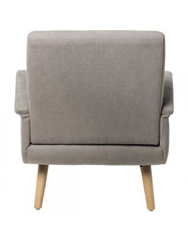 Butaca de diseño FERRARA, tejido Gris.