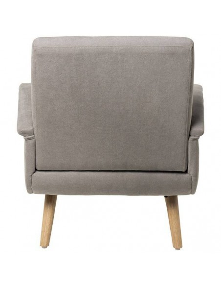 Butaca de diseño FERRARA, tejido Gris.