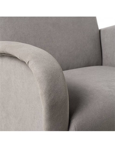 Butaca de diseño FERRARA, tejido Gris.