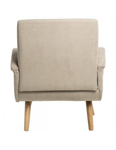 Poltrona design FERRARA, Tecido Bege.