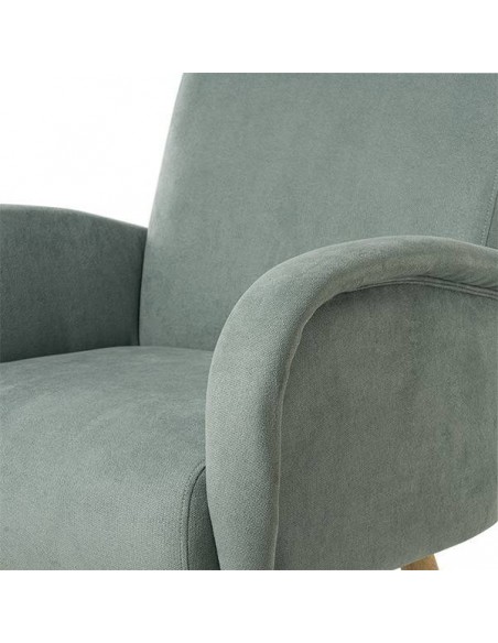 Butaca de diseño FERRARA, tejido Menta.