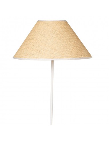 Candeeiro de pé LACHAR 160 metal branco e...