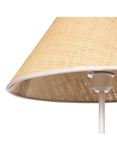 Candeeiro de pé LACHAR 160 metal branco e...