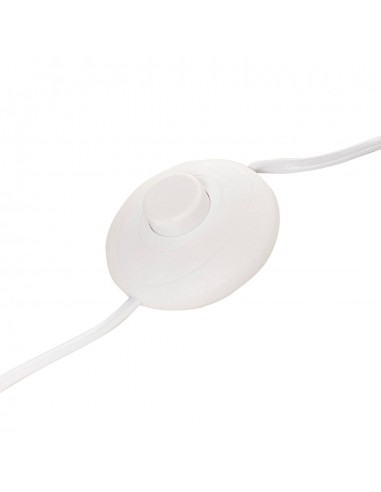 Candeeiro de pé LACHAR 160 metal branco e...