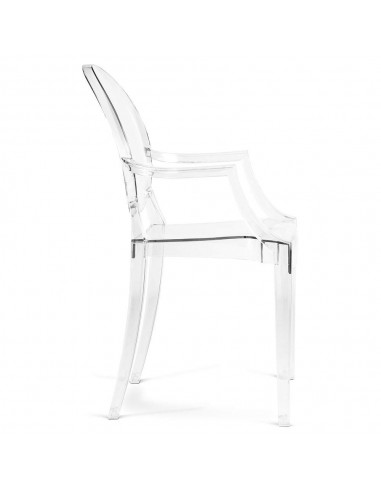 Silla con brazos diseño Borbon GHOST,...