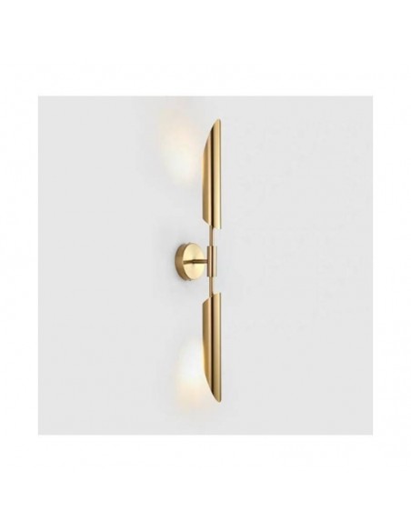 Aplique de design MIND, metal cobre.