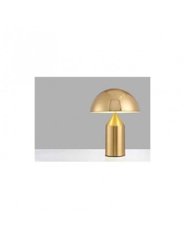 Lâmpada de mesa COGUMELO H37, metal, ouro.