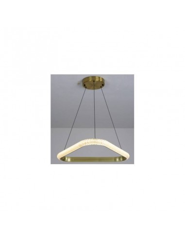 Candeeiro de teto KABER TR60, metal dourado,...