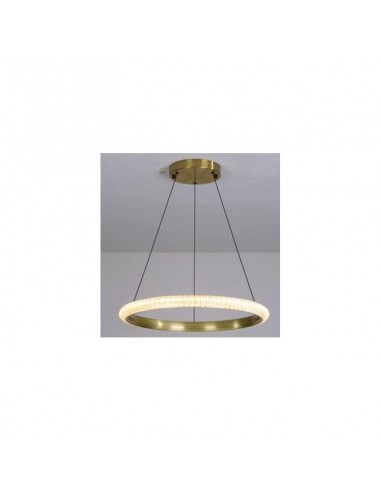 Candeeiro de teto KABER R60, metal dourado,...