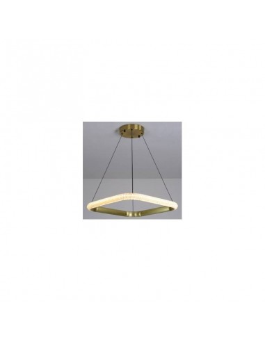 Candeeiro de teto KABER CU60, metal dourado,...