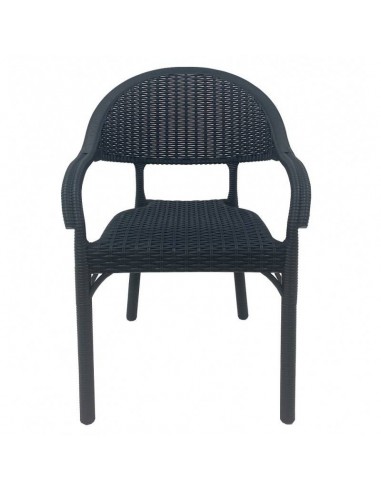 Silla con brazos exterior RICK, apilable,...