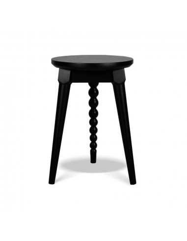 Mesa Auxiliar RALA 35 em madeira natural preta.